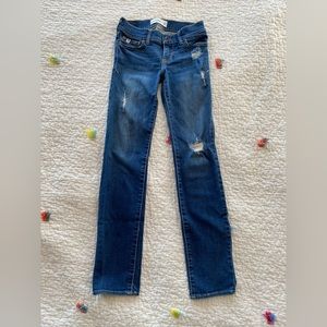 Abercrombie kids blue Jeans size 12 slim